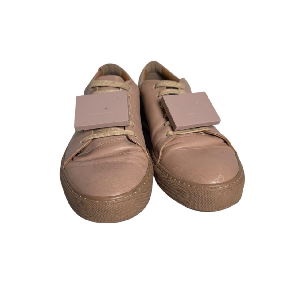 Acne Studios Women's Size US 10/EUR 40 Blush Leather Sneakers - Picture 3 of 13